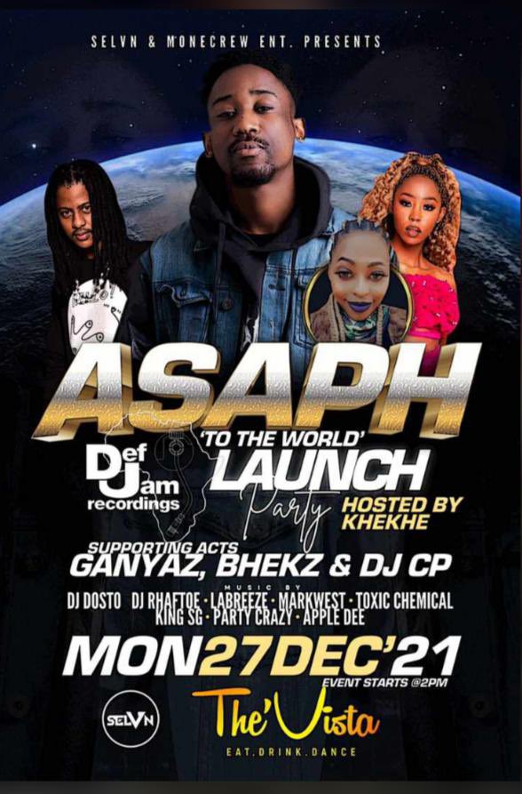 byo_events's tweet photo. ASAPH TO THE WORLD!

The City of Kings &amp; Queens is coming together to celebrate and launch the King @AsaphAfrika off! Don’t miss it

This Monday at The Vista @ 2PM

#ASAPHOnDefJam https://t.co/h7oMxKVWw3