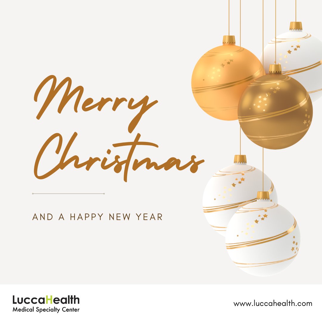 LuccaHealthMSC's tweet photo. May this festive season bring all the success, joy and peace for you. A blessed Christmas and happy holidays to you and your family from everyone at LuccaHealth. #MerryChristmas

#luccahealth #lhmsc #happyholidays #festiveseason #healthcare https://t.co/ZlKjjkMg6S