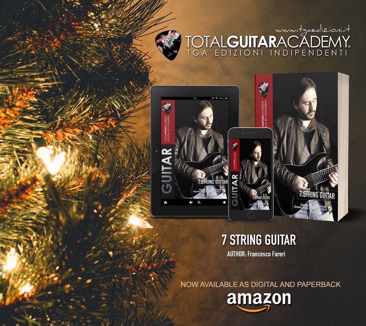 francescofareri's tweet photo. Merry Christmas!!! 🎄 

@ESPGuitarsUSA @ESPGuitarsJP @mitokyo @young_guitar @diskunionMETAL https://t.co/8XdmXSeYuf