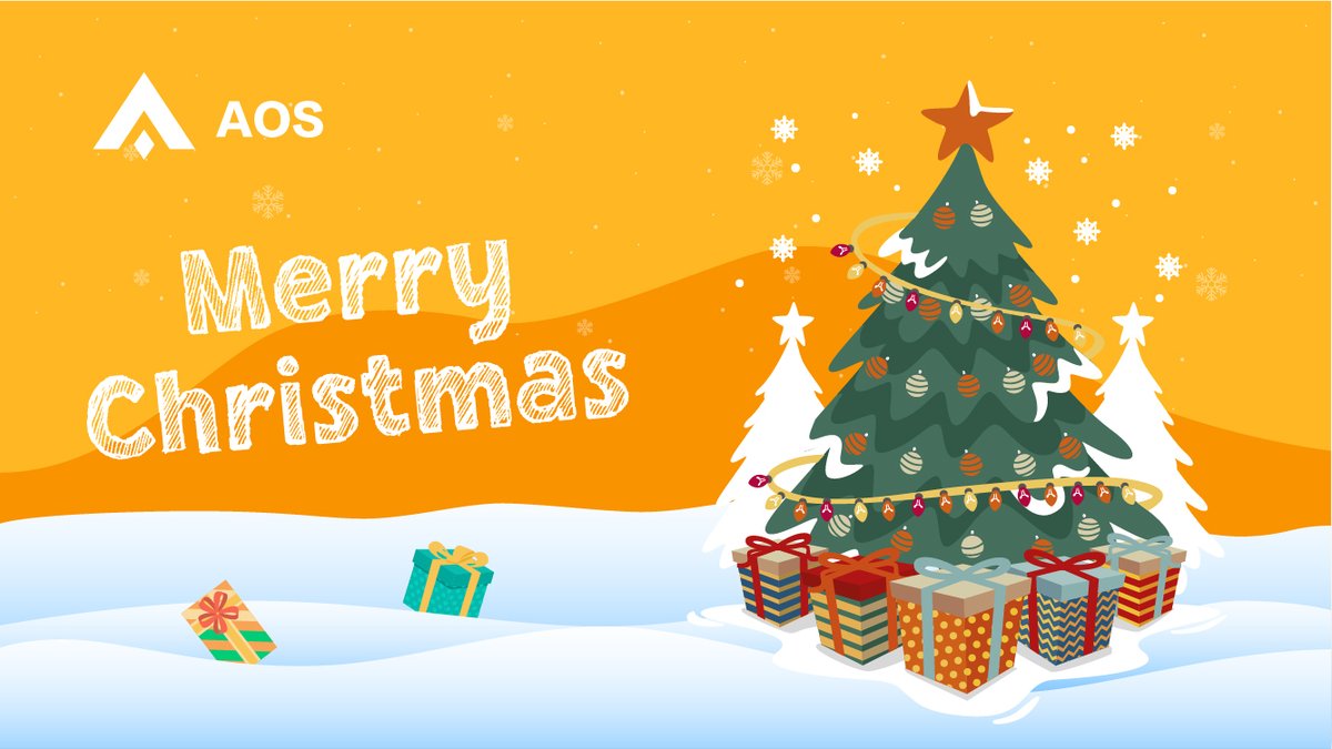 AOS_Global's tweet photo. 🎅Merry Christmas everyone🎄🥳☃️🎁
May the Christmas be a time of laughter and real enjoyment for you. https://t.co/dggHCIyAQD