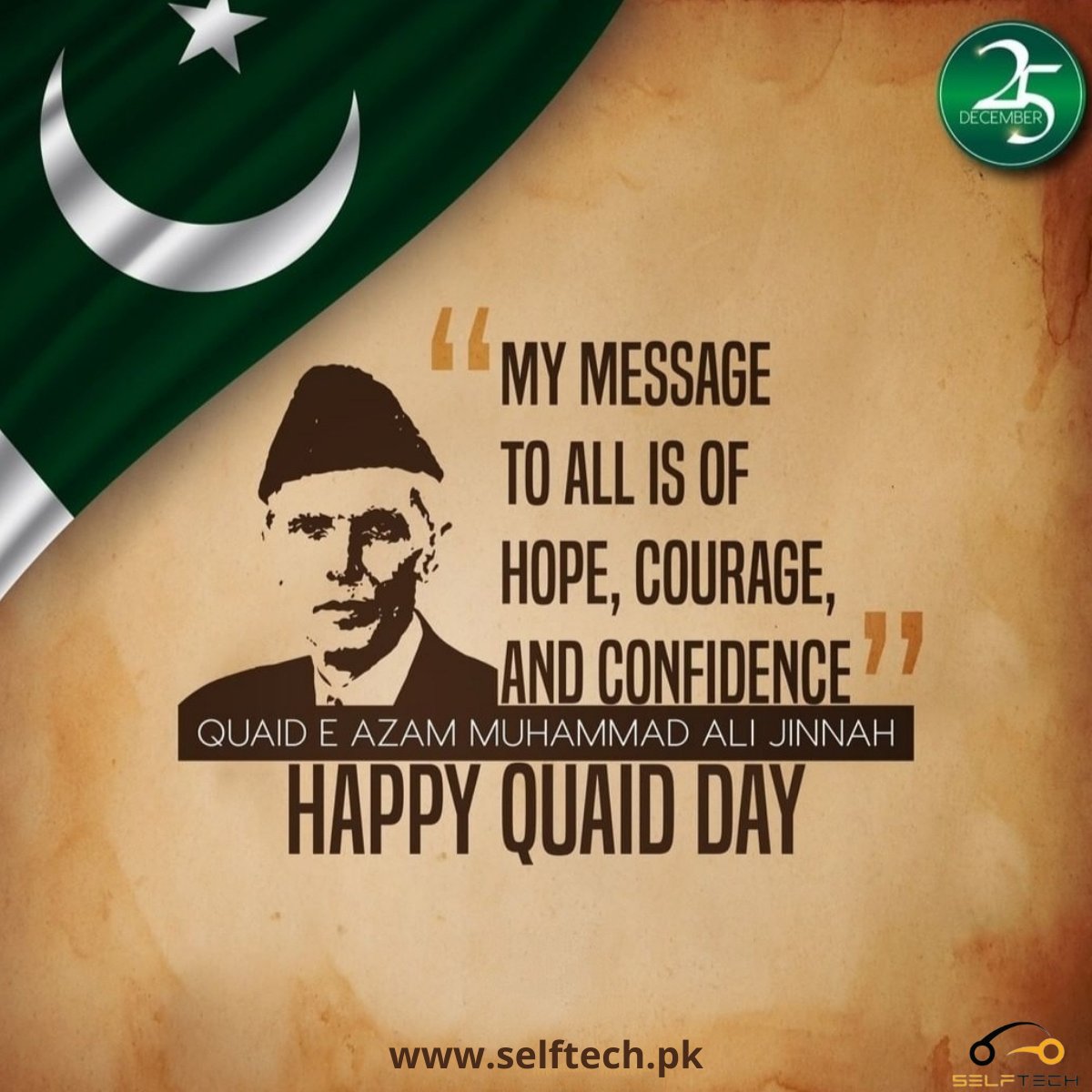 SelfTechPk's tweet photo. Happy Quaid Day
#selftech #AutonomousVehicles #SelfDrivingCars #ArtificialIntelligence #QuaidDay https://t.co/9lQHR6i2EJ