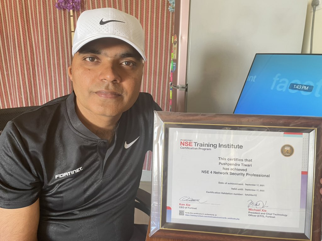 Thank you fortinet team for such a wonderful compliment ! <a href="/Fortinet/">Fortinet</a> <a href="/FortinetPartner/">Fortinet Partner</a>