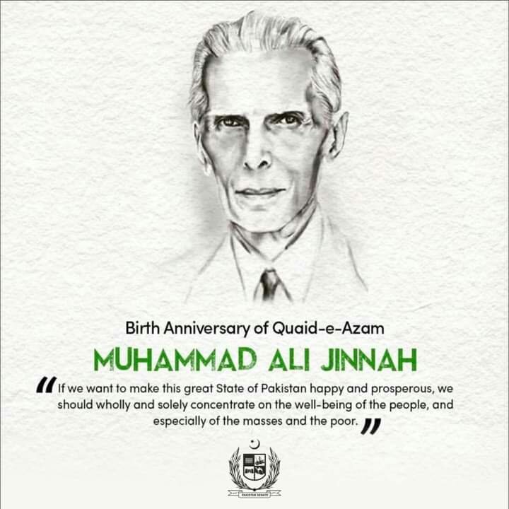 KamiWalwat's tweet photo. Message of #25DecMAJinnahDay 
قاٸداعظم محمد علی جناح - ایک عظیم لیڈر آف برصغیر 
💗 https://t.co/oSppnGhSnL