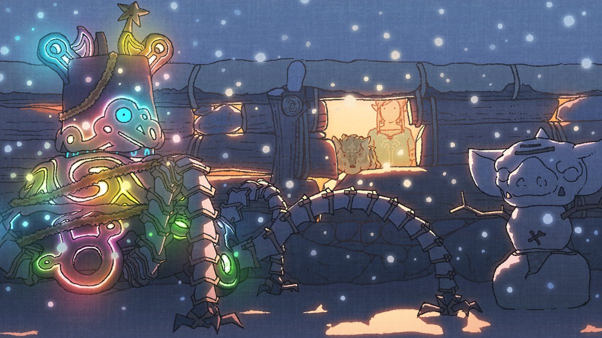 ZeldaUnivers's tweet photo. Zelda Univers vous souhaite un joyeux Noël à tous ! Profitez bien de votre journée. https://t.co/VBRG2Q8KPK