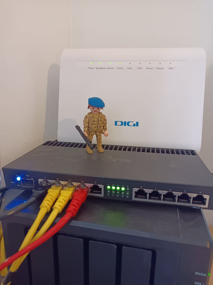 Cuando un firewall no es suficiente a veces hay que recurrir a las Fuerzas Armadas.