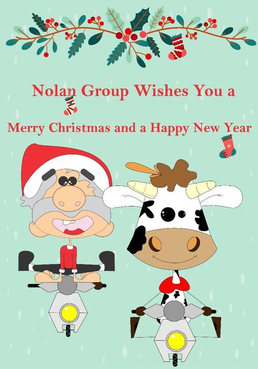 NolanTrading's tweet photo. The Nolan team would like to wish everyone a safe and wonderful holiday season.
 May the festive season bring you opportunities and success in life! Merry Christmas!
Happy New Year!
WhatsApp (call) :  00989129238291-00989909543007
Nolan Group Livestock And agriculture https://t.co/jAfaKB1nNZ