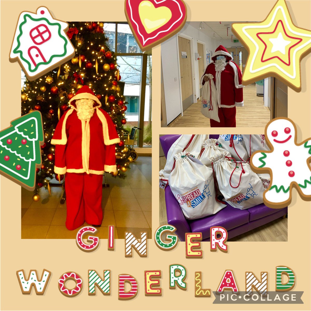 North Middlesex Hospital is on the good list 😁Look who’s came to visit our children and young people. Merry Christmas everyone 🎅🏾