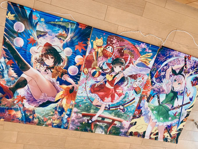 東方グッズのサンプル頂きました!
アクスタや下敷きや缶バッジなど色々作ってもらいました
全国のアニメイトで発売中です! 