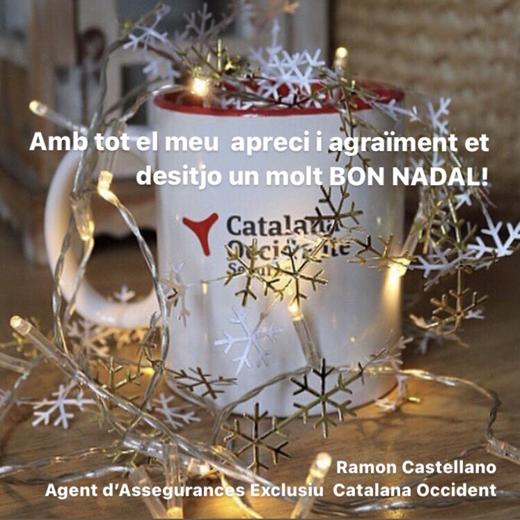 #BonNadal !
#FelizNavidad!