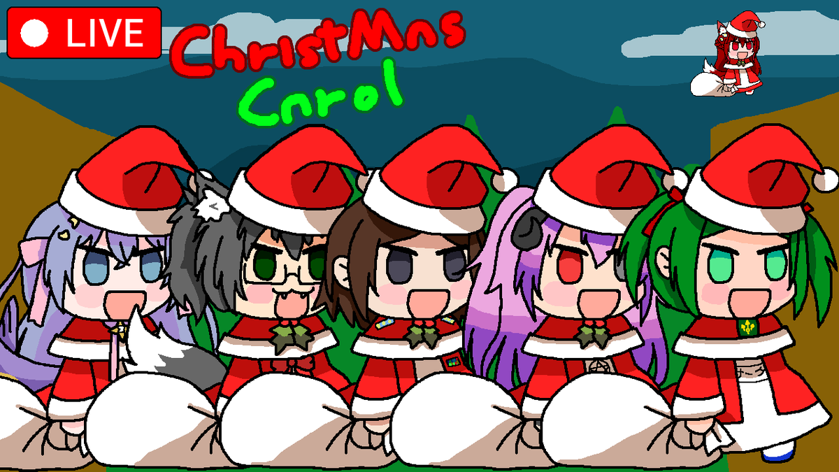 AonGreyFox's tweet image. งู้ววววว เนื่องจากวันนี้คุณซาต้าติดธุระข้างนอก เจ้าจิ้งเลยรับเป็น host แทนก่อน สำหรับค่ำคืนนี้ก็เป็นวันคริสต์มาส เพราะงั้นก็ต้องมากับ Christmas Carol ที่ร้องกันแทบไม่เป็นซักกะหน่อ 5555

3 ทุ่มมา Raid กันค่า : youtu.be/dzNj7pnuDH8

#vtuber #vtuberth #teamdysfunction #xmas