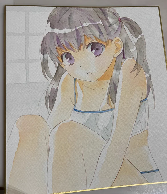 今日もファンボックス支援者様特典塗り絵です 