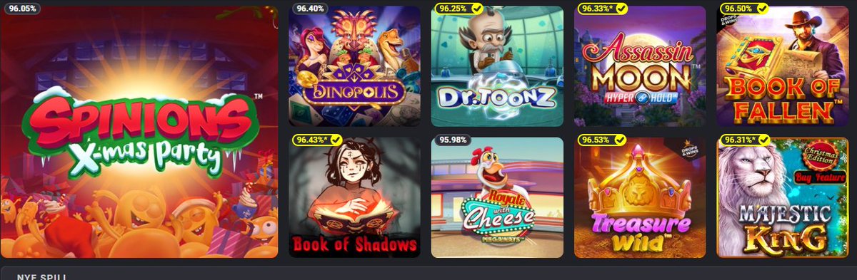 🎅Casinobonus giveaway🎅

Vårt casino koker for tiden, og i dag gir vi et par heldige kunder en forsinket julegave i form av #casinobonus

✅Følg +🔁 så er du med i trekningen av casinobonus til kvelden💵💵💵
#casinoonline #casino