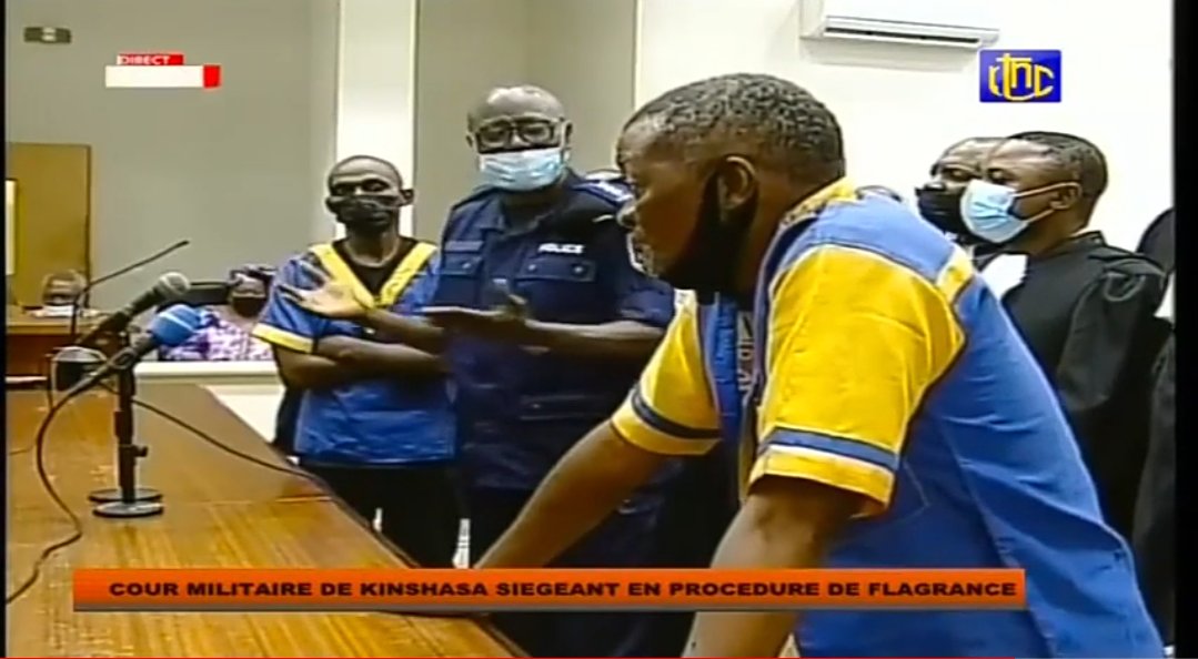IsralMutombo11's tweet photo. #Verdict du meurtre d'Olivier Mpunga: Le Colonel Mopepe, OPJ Nzita, Diamasivi et APJ Mashaba condamnés à perpétuité. Le capitaine Morgan Shongo écope de 10 ans de prison.
Tous les condamnés doivent également payer, chacun, 80.000$ de dommages et intérêts à la famille. https://t.co/qmmst537kz