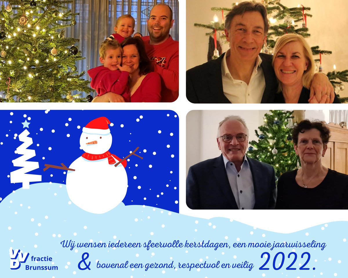 vvdbrunssum's tweet photo. De Brunssumse VVD fractie wenst iedereen hele fijne feestdagen! 🎅
#VVD #Brunssum https://t.co/qroP0UAq4w