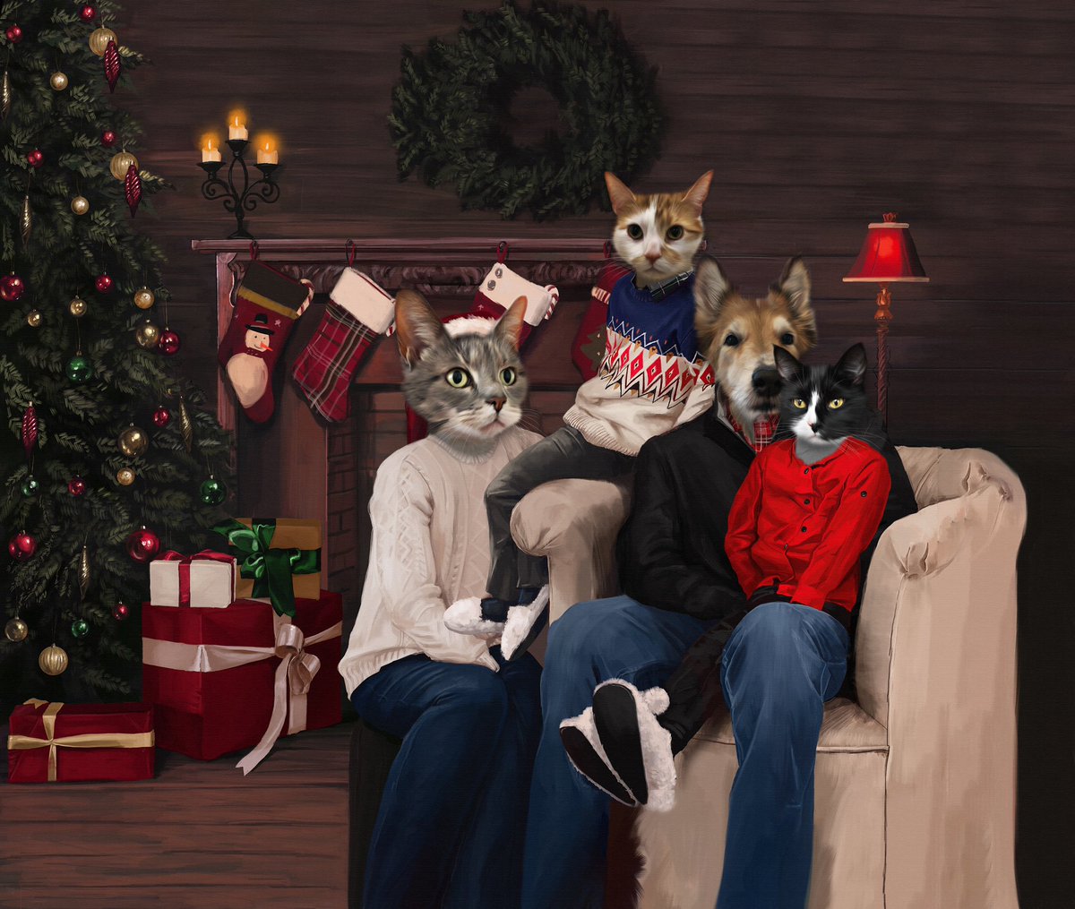 heyabbyhunt's tweet photo. Merry Christmas, ya filthy animal. 🎄 https://t.co/SBJujvzKoE