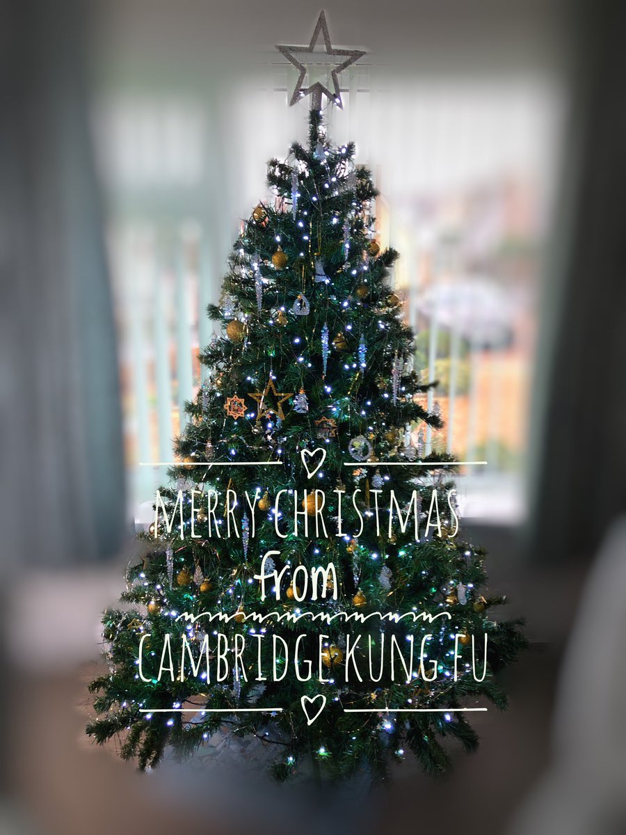 CambridgeKungFu's tweet photo. We wish all our Kung Fu family and friends a happy and joyous Christmas. https://t.co/KT6zGpdtmY