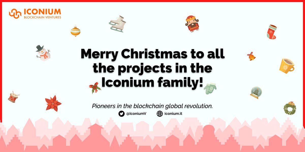 IconiumV's tweet photo. Merry Christmas to everyone in the #Iconium family!🎅

Tremendous strides in the blockchain revolution are on the horizon as we venture into the new year together. https://t.co/EKreq7hjE2