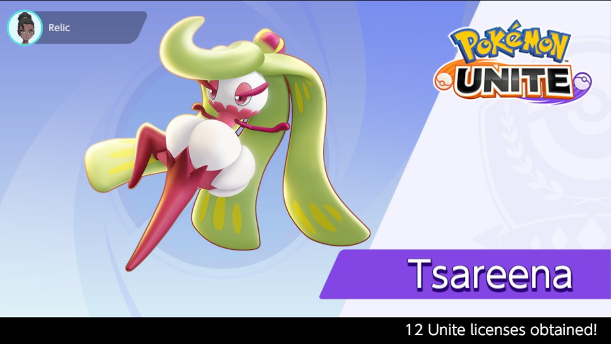 ForgottenRelic0's tweet image. #PokemonUNITE #NintendoSwitch