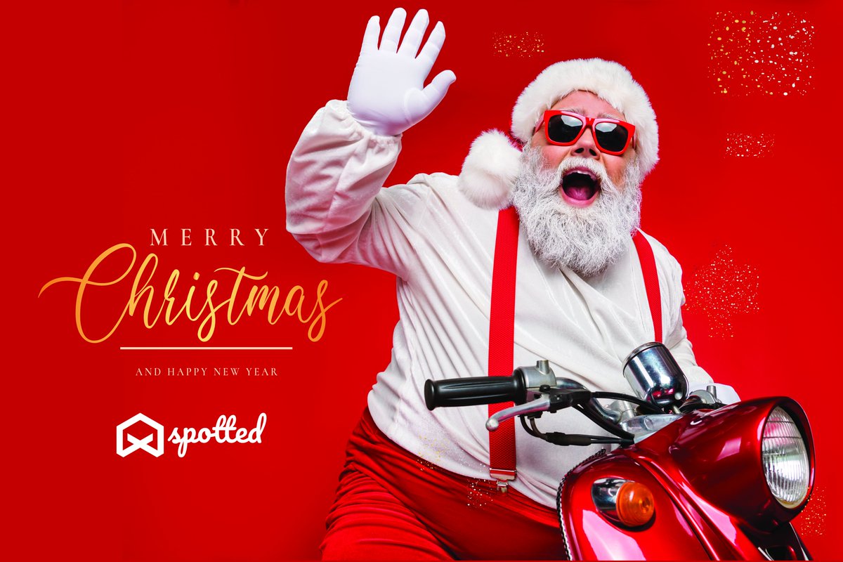 Merry, #MerryChristmas and happy new year from all of us here at Spotted! It’s finally this time of the year where we can sit back and relax for a while. Thanks for Being  part of Us, Always!!. #helloSpottes #Happynewyear #spottedbyus