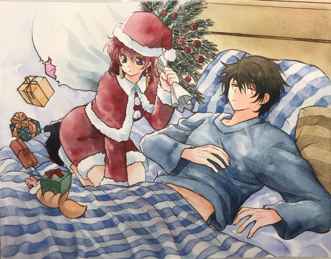 メリークリスマス🎄✨
過去付録絵ですが…

外寒かった〜 そしてめっちゃ人で賑わってました
皆さまお身体ご自愛ください٩( 'ω' )و 