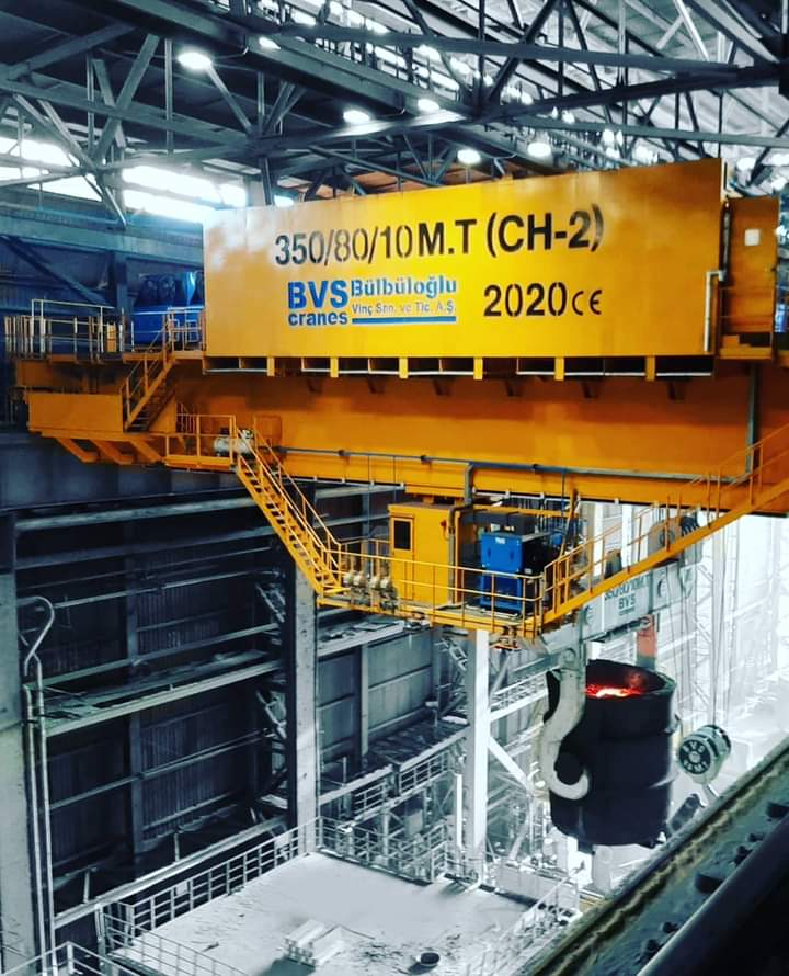 bvs_cranes's tweet photo. 350/80/10 Capacity Heavy Duty Casting Crane
#heavydutycastingcrane
#Castingcranes
#bvscranes
#bülbüloğlu
#bigcranes https://t.co/KRZnRcjR7Z