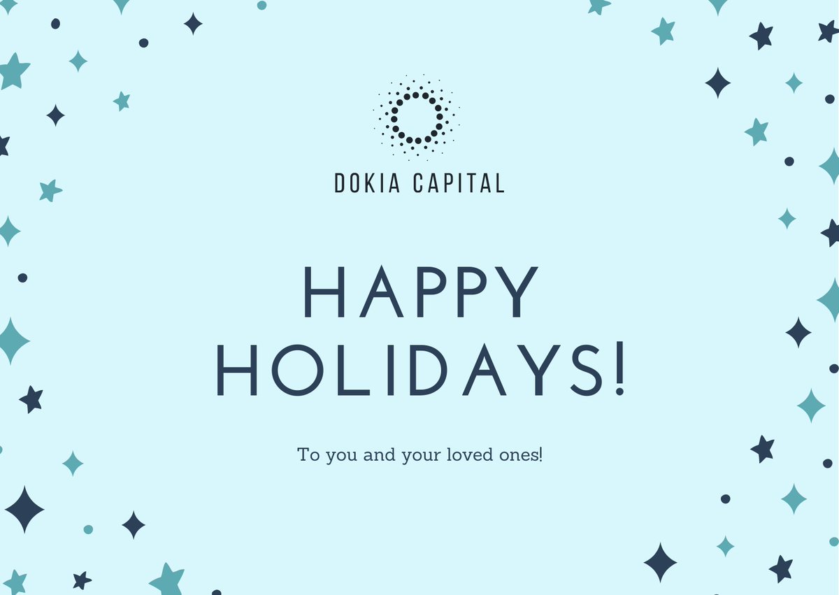 DokiaCapital's tweet photo. During this holiday season, we are grateful for your trust, and for all the hard work and innovation that makes us proud to be part of this community! 💟 https://t.co/mFnG0jllnG