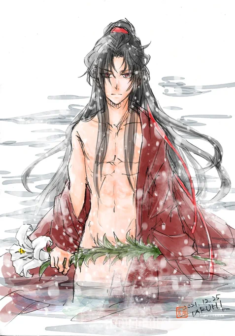おはようございます。
【冷泉/聖夜】
#忘羨  #陳情令 #cql #魔道祖師 #마도조사  #mdzs 
