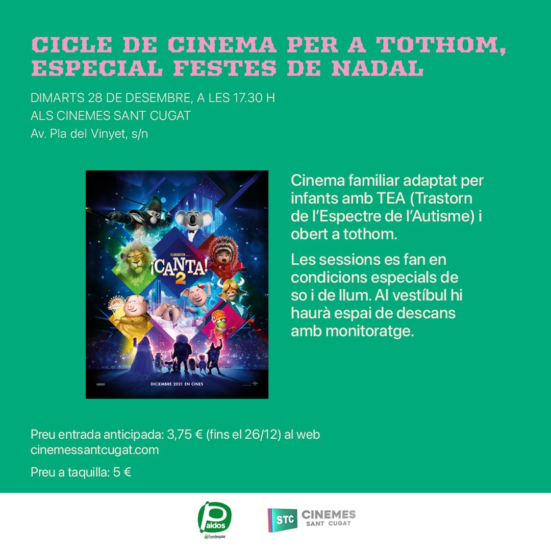 Cinemes Sant Cugat tweet media