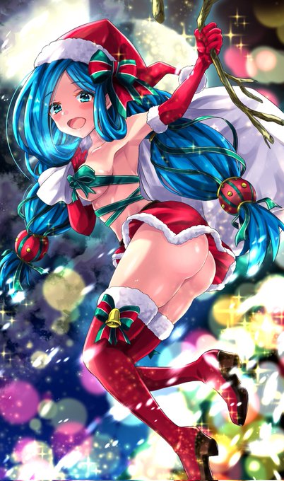 ワイXmas絵過去含め裸にリボン描きがち🎀笑
ベタですねとか言われたけど好きなんだからしょうがないね 