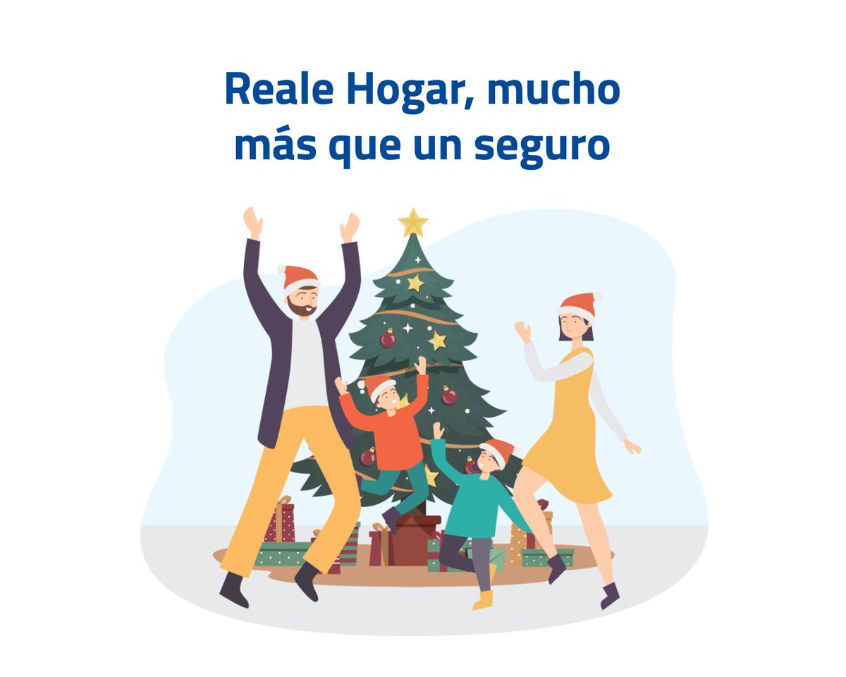 AGENCIAREALE's tweet photo. 🏠#RealeHogar es mucho más que un #seguro de #hogar.

 Mucho más es sentirse protegido en tus encuentros familiares esta navidad en la tranquilidad de tu casa ante la protección de una #aseguradora con más de 190 años de experiencia.... https://t.co/BF9mQ8DbBz