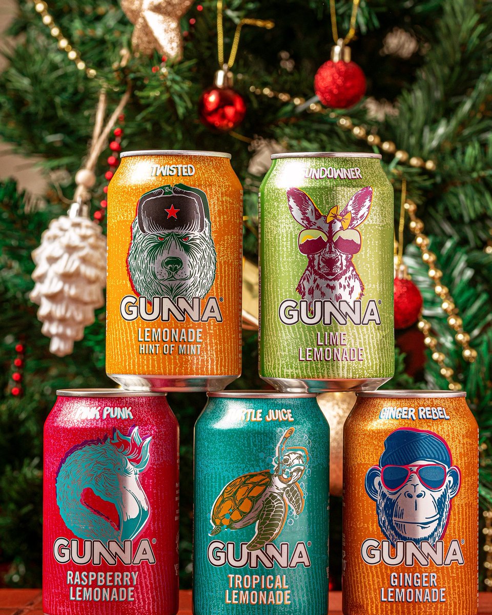 gunnadrinks's tweet photo. Wishing you and your loved ones a π€Ά π
π #MerryChristmas ππ
π€Ά and a π₯³π₯³ #HappyNewYear π₯³π₯³
Love from the
#GunnaDrinks Team
#BattleTheBland #TrueCharacter #RealFlavour #CraftSoftDrinks #CraftSoftDrinkRevolution #MocktailRecipes #NonAlcoholicDrinks #FizzyDrinks #2022 https://t.co/OCGj25ERF7