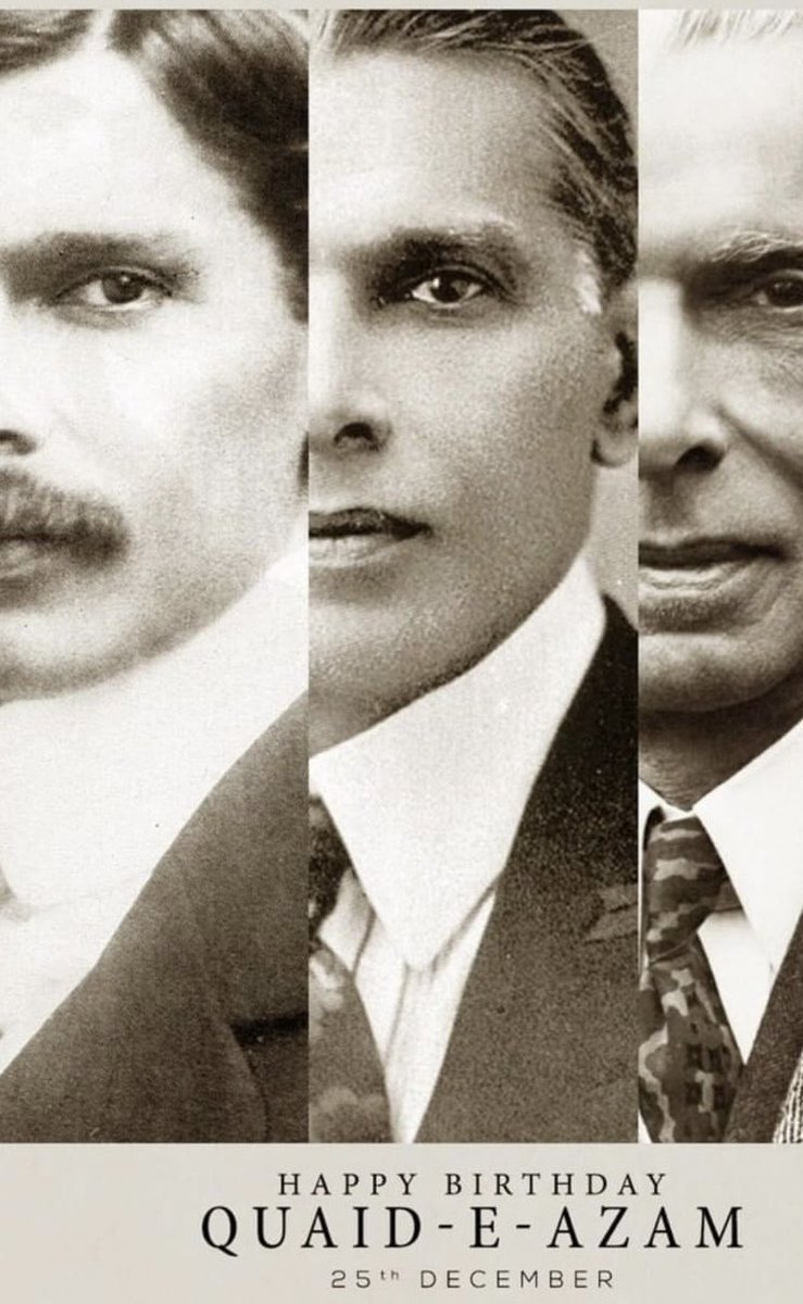 Remember The Great Leader Of All Times In History.Who Devoted His Whole Life For Islam And Nation.May Allah Give Him Highest Place In Jannah.Aameen❤️💯🔥
#QuaidDay #25DecMAJinnahDay #ChristmasEve