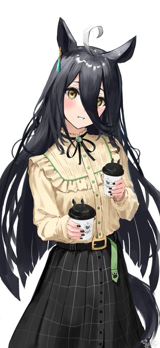 …休憩…しませんか?
#ウマ娘 
#マンハッタンカフェ 