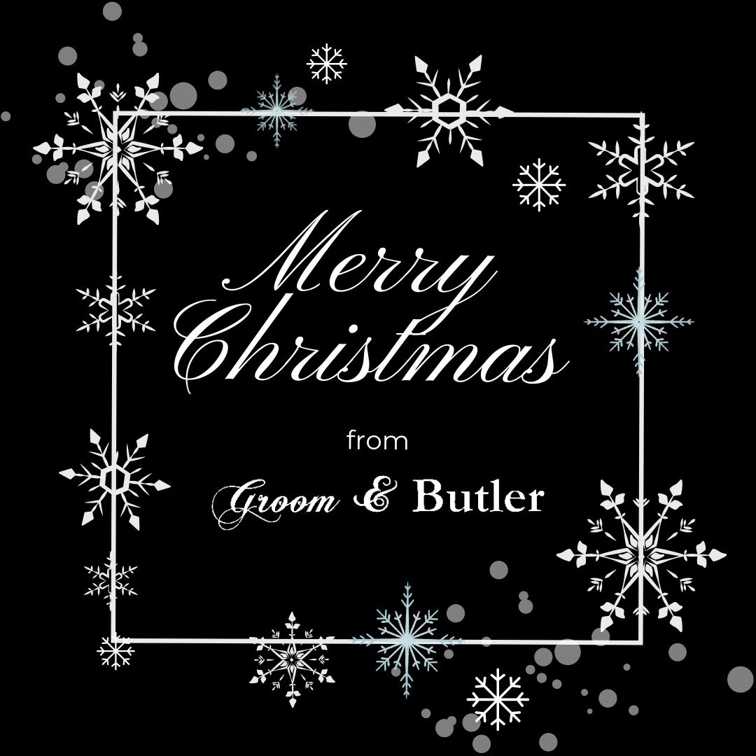 GroomandButler's tweet photo. We wish all of our lovely clients a very Merry Christmas! 🎄

Thank you for all your support throughout this year! Sharing warm and joyous wishes to each of you this holiday season. 🖤 https://t.co/owNtC1p65t