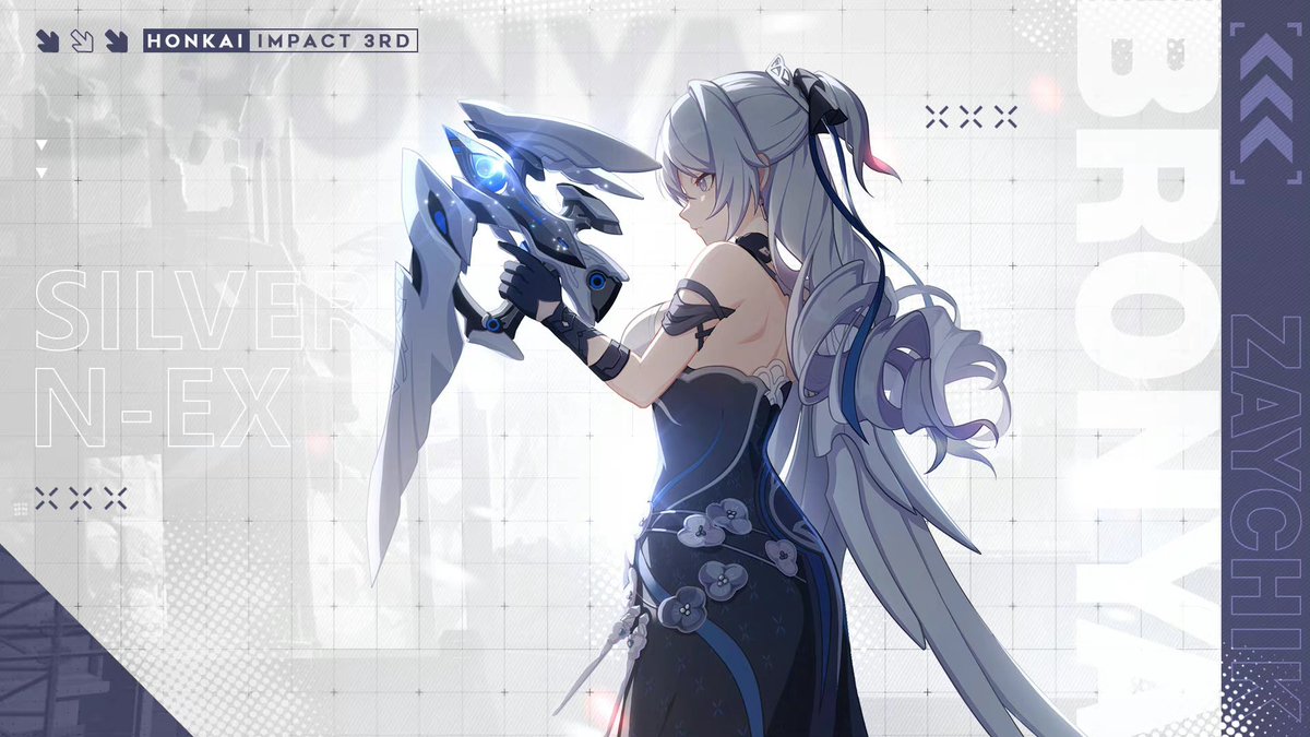 ブローニャ 崩壊3rd 色紙　IK18