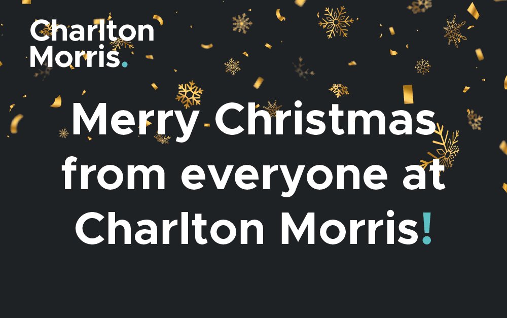 Wishing you a wonderful Christmas from everyone at Charlton Morris! 

#ChristmasDay #Christmas2021
