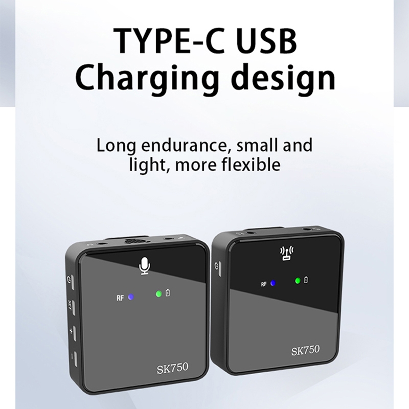 SunskyOnline's tweet photo. [$25.24]SK750 Type-C Charging One for One Wireless Lavalier Mini Microphone(Black)
Item #: EDA002487601A
https://t.co/IcyuiR4OcZ
#lavaliermicrophone #microphone #minimicrophone https://t.co/ZVsnIaNQB6