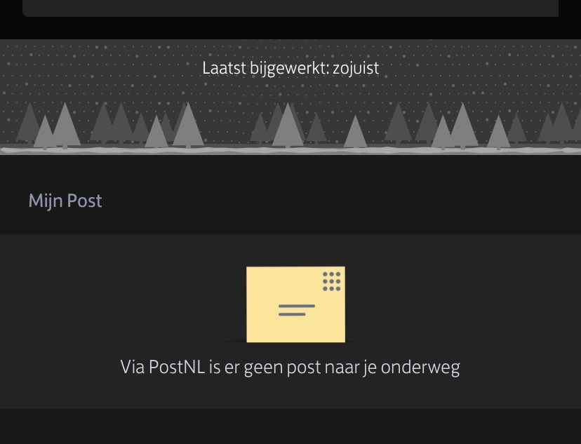 KimPham__'s tweet photo. @PostNL van de week aangemeld voor MijnPost, zie vanaf het begin al geen afbeeldingen en nog steeds niets ontvangen…vandaag afgemeld/opnieuw aangemeld en nu staat er: “via Postnl is er geen post onderweg” is alles verdwenen uit de app 😕 https://t.co/hw5dYs3l2k