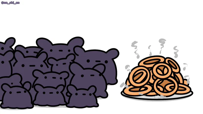Onion rings ._.? 
