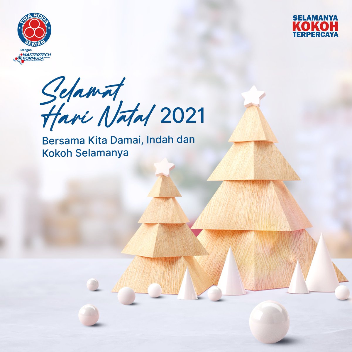 sementigaroda's tweet photo. Dalam semangat perayaan Natal, mari kita bangun pribadi yang saling mengokohkan satu sama lain, bangun persatuan agar tetap kokoh demi menjadi bangsa yang tangguh selamanya. Selamat Natal 2021 teman kokoh semuanya!
#SelamanyaKokohTerpercaya #Natal2021 #MasterInovasi #MasterTips https://t.co/iUd9Dr9EiM