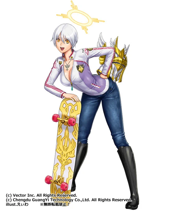 以前描いた、ヘクサウォーズから「真ミカエル」をのっけます!鎧の中の人です。
#ヘクサウォーズ  #天使 #ミカエル #スケボー
pixivにものっけています↓
https://t.co/UFZRf0CX7c 