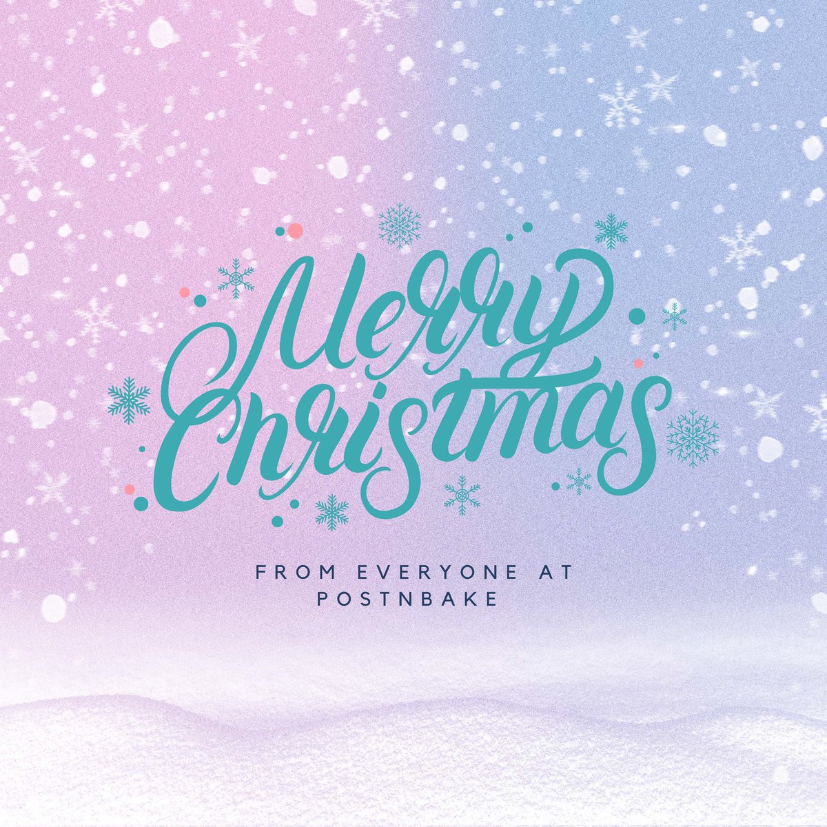PostnBake's tweet photo. Wishing you a very Merry Christmas from Everyone at Postnbake 😊
We hope you have a lovey time whatever you are doing 🎄🎅
#postnbake #HappyChristmas2021 https://t.co/Iksmy3DhPC