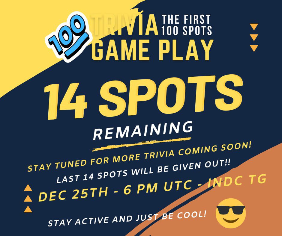 🎄IT’S CHRISTMAS 🎄

<a href="/KryptOgasms/">Follow My New Account 👇</a> will be giving away the final 14 spots today at 6pm UTC 🤩

What a way to celebrate the holidays 🎉

Congratulations to everyone that has already claimed their spots 👏🏻

#NanoDogeCoin #INDC #Giveaway #Christmas2021 #BSC #SmartChain #altcoin