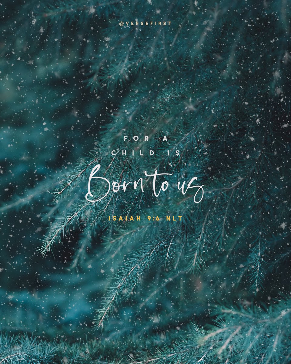LifewordsUK's tweet photo. A wonderful post from #VerseFirst
"For a child is born to us, a son is given to us."
(Isaiah 9:6 NLT)
We hope that wherever you are, the true light can find you this Christmas. https://t.co/7mtl8iav71