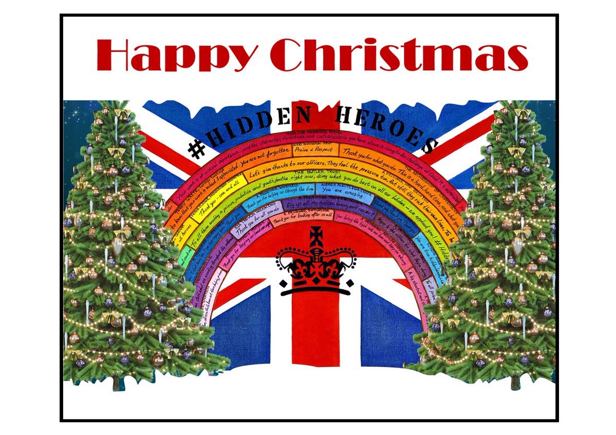 Happy Christmas #HiddenHeroes - and a special thanks to all of you who are working today - have a good one!