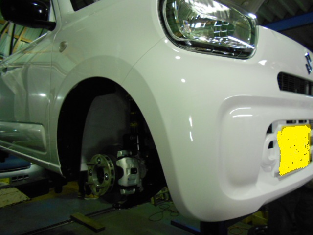 ナビック Navic 今日は新型アルトに 車高調の取り付け これからテストに入ります 艸 新型アルト ナビック T Co Xd1xetw6fi Twitter