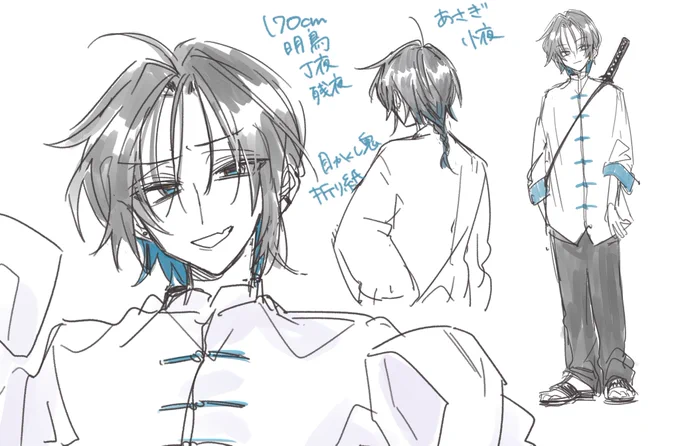 キャラ練りのときに描いてたやつもったいない精神で載せちゃう 