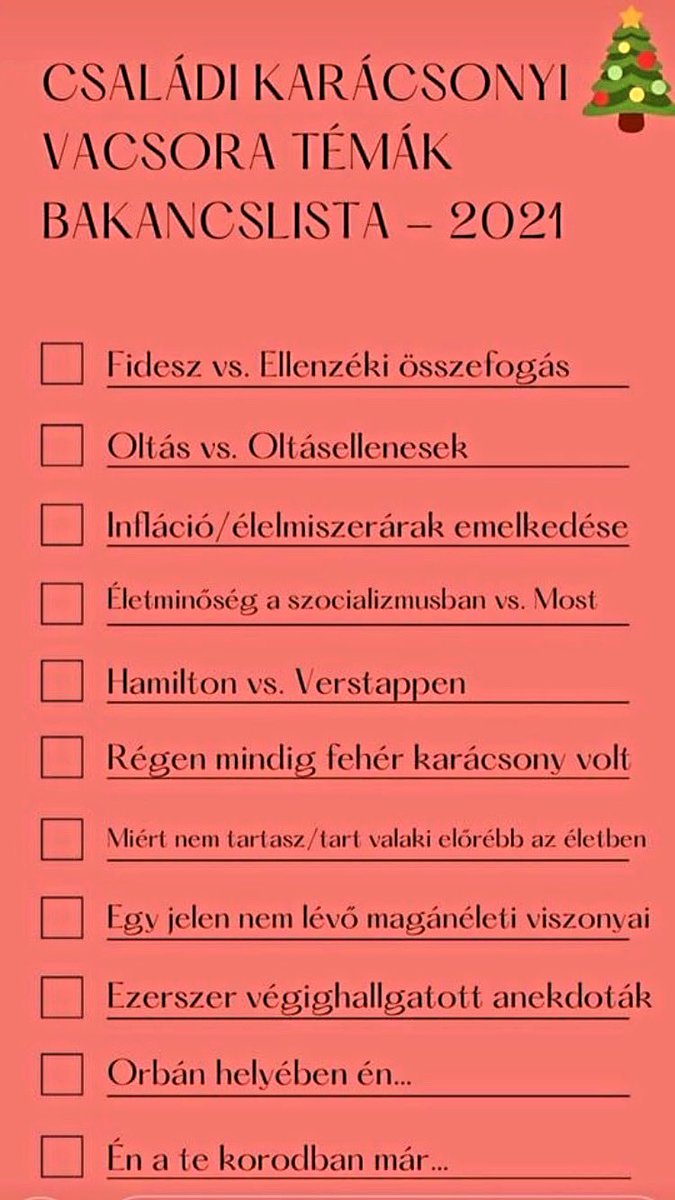 DopeManLaci's tweet image. #családi #karácsonyi #témák 2021 🎄🎄🎄 Na, melyik volt meg? 😂😁😂