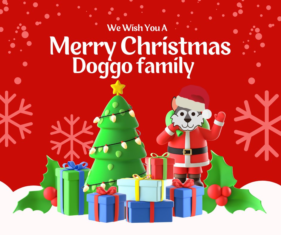 Merry Christmas Doggo Family 🥰☃️❄️🎄