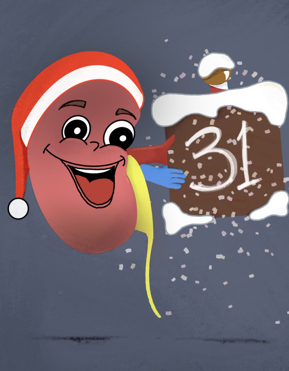 ChiaWeiTeoh's tweet photo. We have so much to be thankful for - our colleagues, and most of all, our patients, organ donors &amp; all their families. Happy #holidayseason from our @SickKidsNews #kidneytransplant family to yours! #KidneyArt courtesy @ArmandoJLorenzo https://t.co/SjobeiwU6V